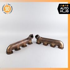 03-06 Mercedes R230 SL500 CLK500 Exhaust Manifold Right & Left Set of 2 OEM picture