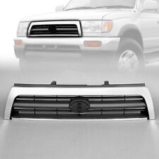 For Toyota 4Runner 4 Runner 1996-1998 Front Bumper Grille Grill Chrome & Black picture