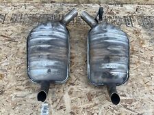Factory Right & Left Rear Muffler Exhaust 1994-1998 BMW 750il 750 E38 OEM #00156 picture