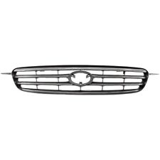 Grille For 2003-2004 Toyota Corolla Gray Plastic picture