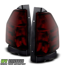 Dark Smoked 02-09 GMC Envoy OE Style Tail Lights Brake Lamp Left+Right 2002-2009 picture