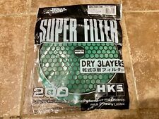 NEW HKS Super Power Flow Dry 3 Layer Element Replacement Intake Air Filter 200mm picture