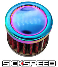 SICKSPEED NEO CHROME MINI AIR INTAKE VENT FILTER BREATHER P1 picture