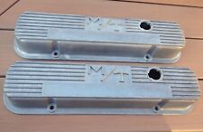 Vintage Mickey Thompson Finned Aluminum Valve Covers 326 350 400 428 455 3279200 picture