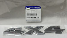 New Chrome 4X4 OEM Badge Emblem Jeep Dodge Ford Made & Ships From USA picture