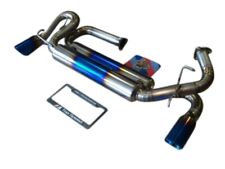 Fits Acura NSX 91-96 TOP SPEED PRO-1 Titanium Exhaust System in 89mm Dual Tips picture